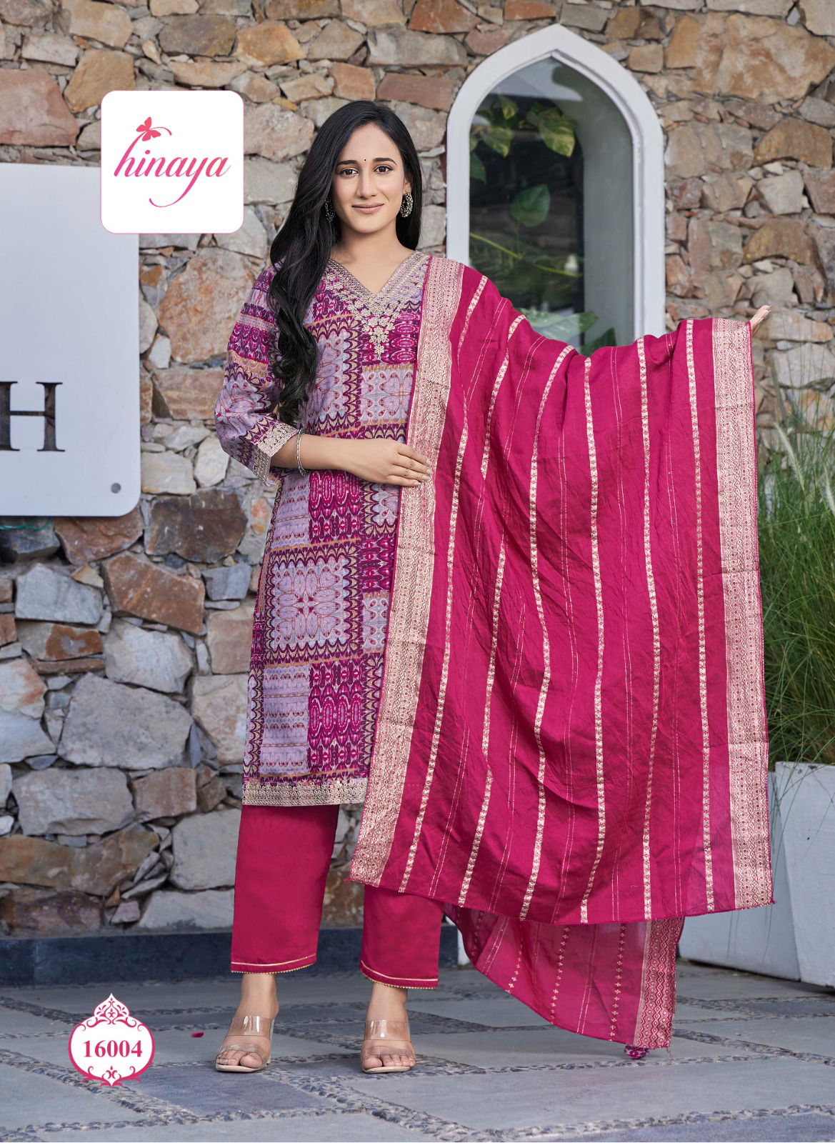Resham 16 By Hinaya Modal Printed Kurti With Bottom Dupatta Wholesale Price In Surat